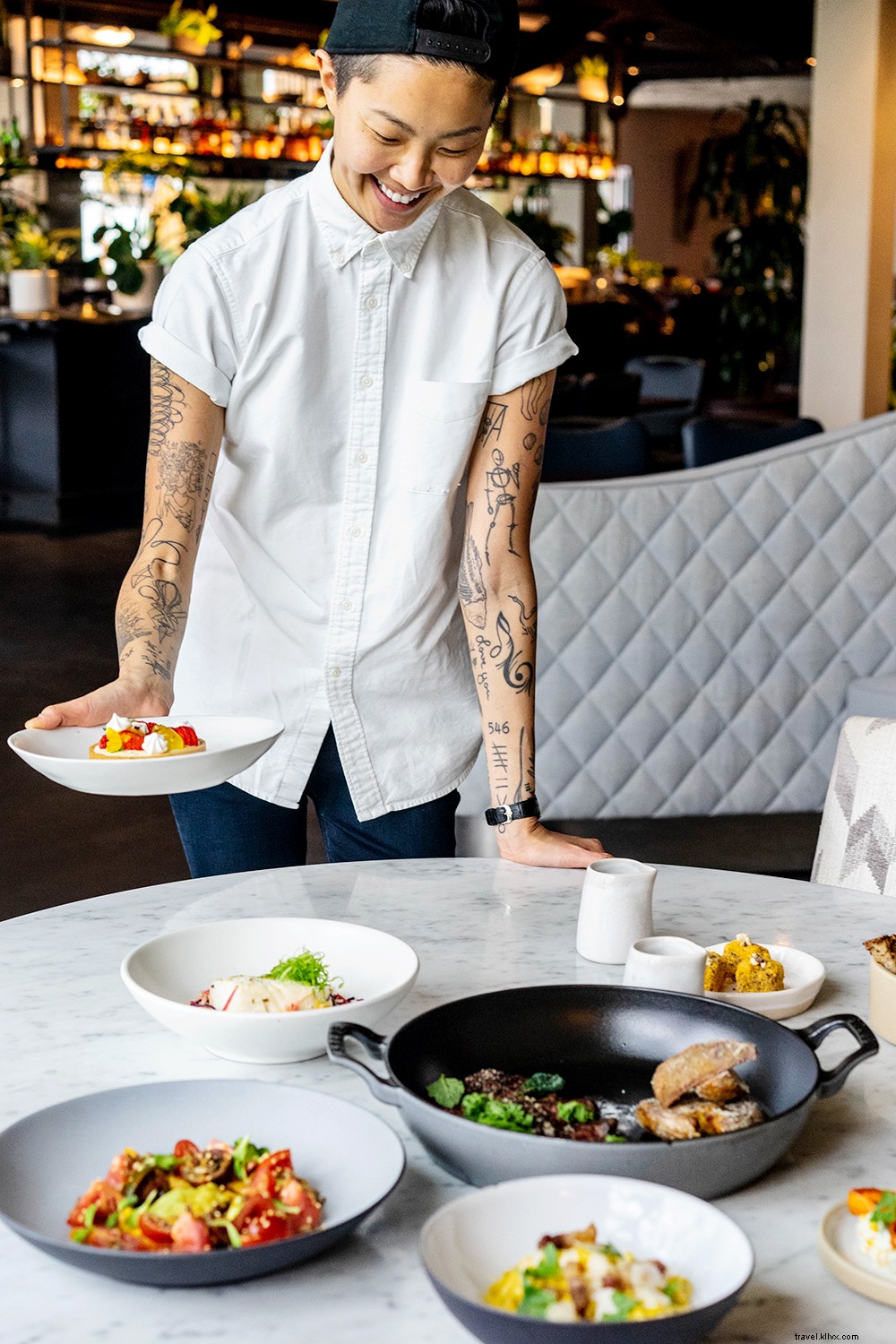 In evidenza:Kristen Kish, Chef &Ristoratore 